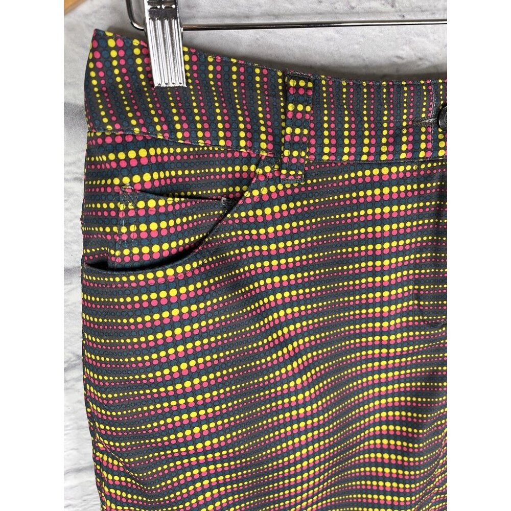 SLAZENGER Women's Gray Multi-Color Dot Golf Active Skort Size 6 - Picture 2 of 6